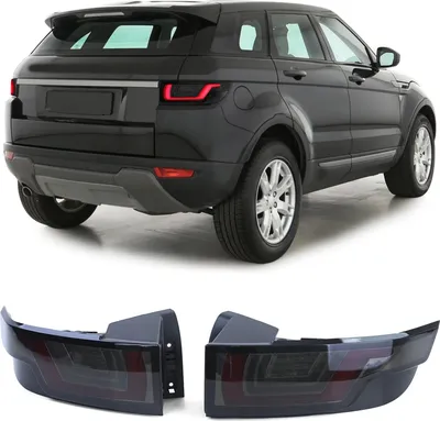 Produktbild von Dynamische LED Lightbar Rückleuchten Schwarz Smoke für Range Rover Evoque 11-15