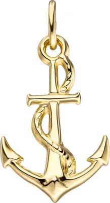 Produktbild von JOBO Anhänger Anker 333 Gold Gelbgold Goldanhänger