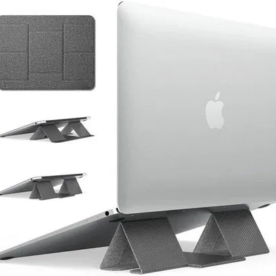 Produktbild von Famanu Laptopständer Tragbar und Faltbar - Grau