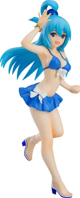 Immagine prodotto di Statua in PVC Pop Up Parade di Aqua di KonoSuba: versione costume da bagno, 18 cm