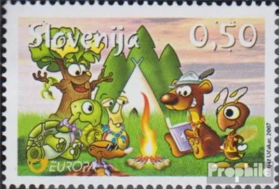 Produktbild von Briefmarken Slowenien 2007 Mi 644 (kompl.Ausg.) postfrisch Pfadfinder