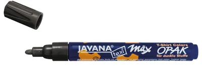 Produktbild von KREUL Textil Marker Opak medium Schwarz