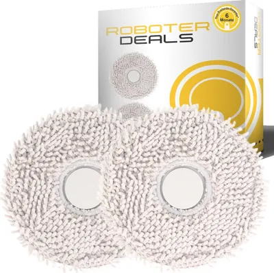 Produktbild von Wischplatten, Ersatzhalterung mit Mikrofaserpad (2 Stück) für Dreame L10s Pro