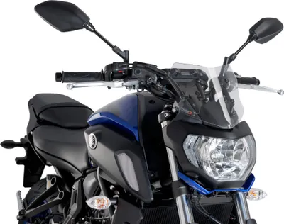 Produktbild von PUIG 9666W New Generation Sport passend fuer YAMAHA MT-07 Transparent