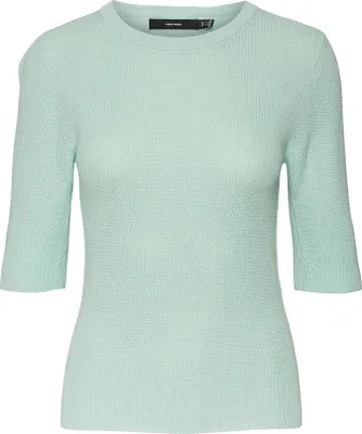 Produktbild von Vero Moda New Lexsun 2/4 Kurzarm-t-shirt Grün M Frau Grün M