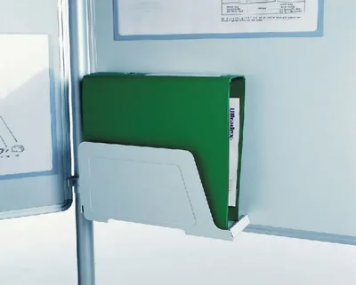 Produktbild von Ordnerhalter für DIN A4 B225xH155xT92mm grau
