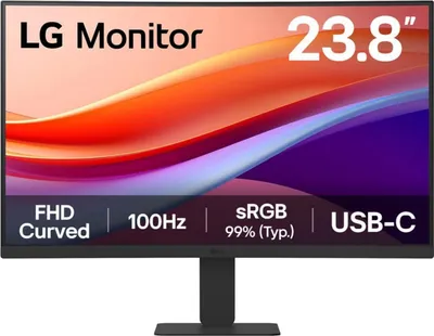 Produktbild von LG 24U421A-B, 60,5 cm (23.8"), 1920 x 1080 Pixel, Full HD, LED, 5 ms, Schwarz