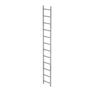 Produktbild von MUNK Schachtleiter Stahl verzinkt 400mm breit 12 Sprossen 3,36m lang