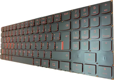 Produktbild von DEUTSCHE - Tastatur mit Beleuchtung kompatibel für LENOVO Legion Y520-15IKBA (80WY000FGE)