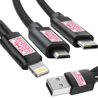 Produktbild von 3 in 1 Ladekabel USB-Kabel Datenkabel Ladekabel für Android kompatibel mit Samsung