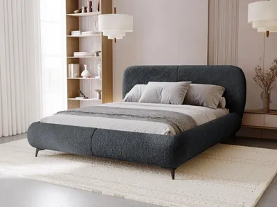Obrázok produktu pre Posteľ s úložným priestorom 180x200 VLADA - antracitová