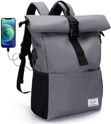 Productafbeelding van Solidchoice - Grote Waterdichte Rugzak met Laptopcompartiment