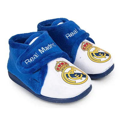 Produktbild von Real Madrid Hausschuhe für Kinder, Gr. 28, rutschfest