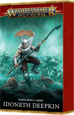 Obrázok produktu pre W-AOS: Warscroll Cards: Idoneth Deepkin (2025)
