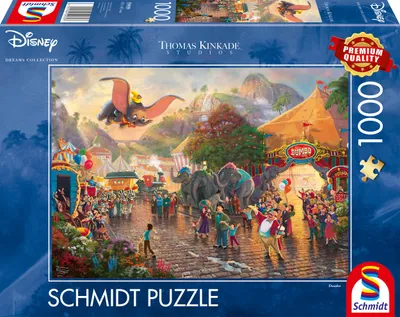 Produktbild von Schmidt Spiele Thomas Kinkade Studios: Disney - Dumbo, Puzzle
