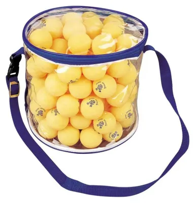 Produktbild von Sporti France Tischtennisballtasche 100 Einheiten Orange Orange One Size