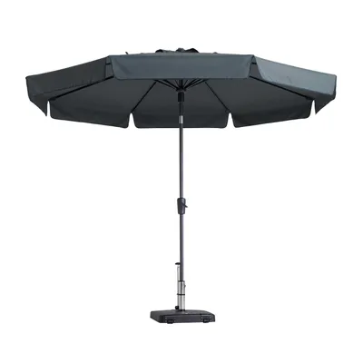 Immagine prodotto di Ombrellone Madison Flores Luxe 300 cm rotondo grigio