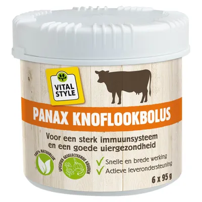 Productafbeelding van VITALstyle Panax Knoflookbolus 6 x 95 gram