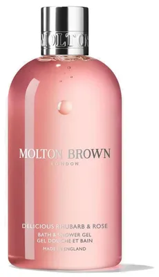 Zdjęcie produktu dla Duschgel M.Brown Delicious Rhubarb & Rose żel do kąpieli i pod prysznic