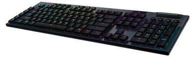 Produktbild von Logitech G 920-009104, Volle Größe (100%), Kabellos, RF Wireless + Bluetooth, Mechanischer Switch, QWERTZ, Schwarz