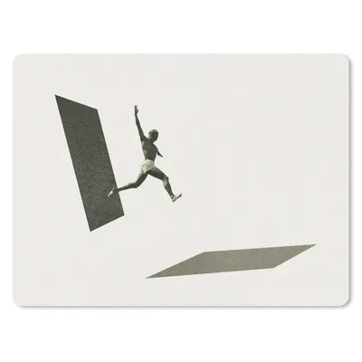 Produktbild von MuchoWow® Mauspad Mousepad Jahrgang - Mann - Design 40x30 cm - Mousepads - Maus Mat - Pad - Mausunterlage - Anti Rutsch