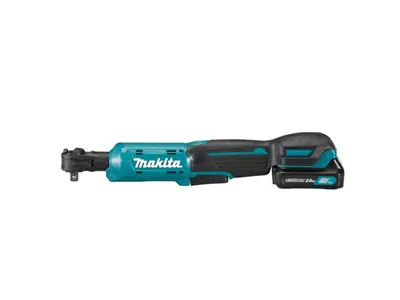Produktbild von Makita WR100DSA, Schlagschrauber, Bürstenlos, Schwarz, Grün, 3/8", 800 RPM, 47,5 Nm