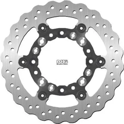 Obrázek produktu pro Ng Bremsscheibe Vorne Für Kawasaki Kdx 125 '90-03, Klx 250 '09-14, Klx 650 '93-14 ( 250X100X3Mm) (4 Löcher) Wave Floating