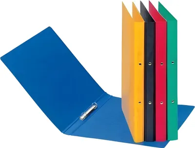 Produktbild von Pagna 44096-04, A4, Rundring, Lagerung, Schwarz, 1,6 cm, 265 mm