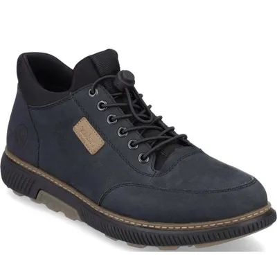 Produktbild von Rieker Herren Stiefeletten B3356-14 Farbe: Blau Größe: 45