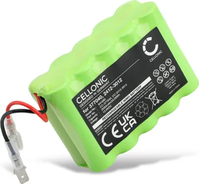 Image de CELLONIC 1x Batterie pour Domotique / Smart Home Compatible avec Roto DS1000S, DS1000, RT1, 2412-3012 - (2000mAh, 12V)
