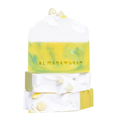 Obrázek produktu pro Ručně vyráběné mýdlo Bitter Lemon – citrusová vůně 100 g Almara Soap