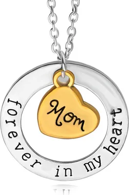 Immagine prodotto di INF Collana a cuore per la mamma Multicolore