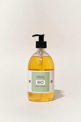 Produktbild von Walde Seifen Flüssige BIO Seife Zedernholz
