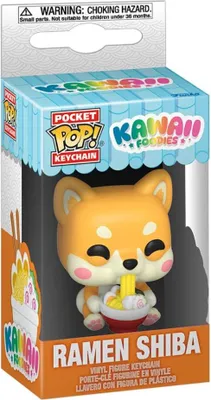 Zdjęcie produktu dla Kawaii Foodies Pocket POP! PVC brelok do kluczy Ramen Shiba