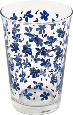 Produktbild von Greengate Wasserglas Dahla White (300ml)