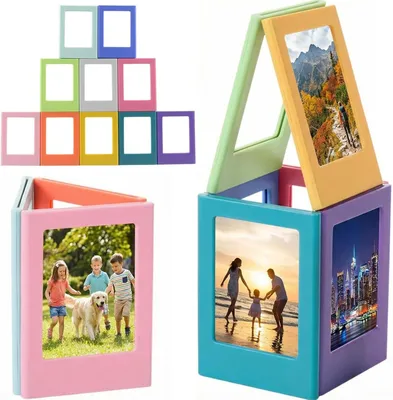 Produktbild von Magnetischer Fotorahmen 10 Stück, 6,5 x 8,8 cm, für Kühlschrank