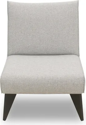 Produktbild von LOOKS by Wolfgang Joop Sessel LOOKS XVII made by DOMO Collection Designersessel, Polstersessel. Einzelsessel, Wohnzimmersessel, Webstoff in silber, 77 x 88 cm
