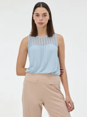 Produktbild von Orsay Hellblaues Damen-Tanktop L