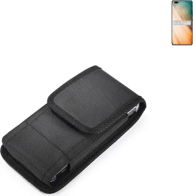 Produktbild von Holster Gürteltasche kompatibel mit HiSense Infinity H60 5G Holster Gürtel Tasche wasserabweisend Handy Hülle Schutz Hülle Outdoor schwarz
