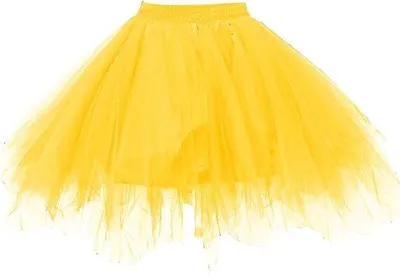 Produktbild von Ein Damen-Tutu Rock im Petticoat-Stil: Kurzer Tüllrock im 50er-Jahre-Look, Ballett-Tanzkleid, Crinoline im Rockabilly-Stil, ideal für Karneval und Partys