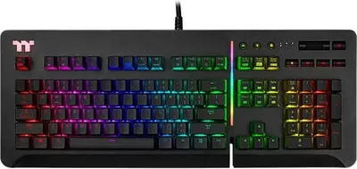 Immagine prodotto di Thermaltake Level 20 RGB, Cavo, USB, Interruttore meccanico, QWERTY, LED RGB, Nero