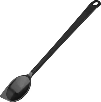 Produktbild von Stanley Rogers Spitzlöffel 32 cm, Küchenhelfer mit formschönen Design aus Kunststoff, Löffel für beschichtete Töpfe und Pfannen (Farbe: Schwarz)