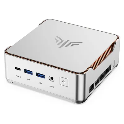Produktbild von NiPoGi P2 AI Mini PC, Intel Core 3 304 bis 4,3 GHz, 12 GB LPDDR5 RAM, 256 GB NVMe SSD, bis zu 24 TOPS AI-Leistung, Windows 11 Pro