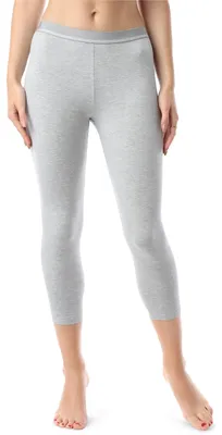 Produktbild von Bellivalini Damen 3/4 Leggings mit Ziergummi BLV50-181 (Melange, XL)