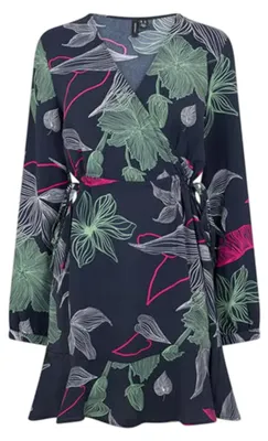 Produktbild von Vero Moda - "Jane" Wickelkleid für Damen GT21974 (34 DE) (Schwarz)