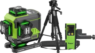 Obrázok produktu pre Laserová vodováha, viac línií, vysoká presnosť, kompletné príslušenstvo