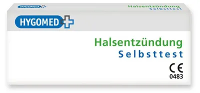 Produktbild von Hygomed Halsentzündung Selbsttest