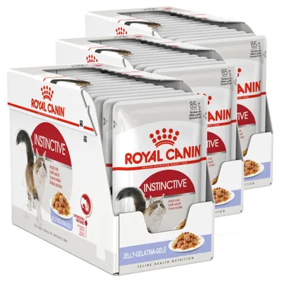Zdjęcie produktu dla Royal Canin Instinctive FHN Karma Mokra W Galaretce Dla Kotów Dorosłych Wybrednych 36x85g