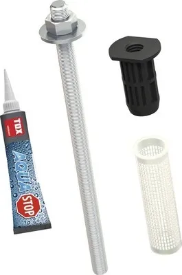 Produktbild von Schwerlast-Abstandsmontagesystem Tox Thermo Proof M12x400 mm 2 Stück