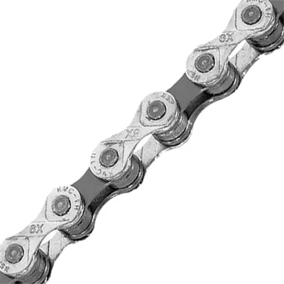 Produktbild von KMC Ketting x8 Silbergrau 1 2x3 32, 7,3 mm, 116 l 6 7 8-Gang.
